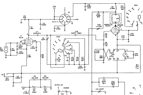 60 Watt CW Transmitter 723; EICO Electronic (ID = 2056780) Amateur-T