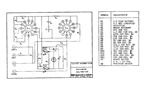 Analog Multimeter 566; EICO Electronic (ID = 3044785) Equipment