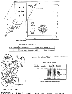 Deluxe RF Signal Generator 315-K; EICO Electronic (ID = 2947284) Equipment