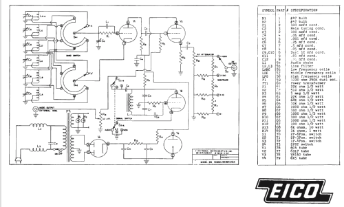 Deluxe RF Signal Generator 315-K; EICO Electronic (ID = 476522) Equipment