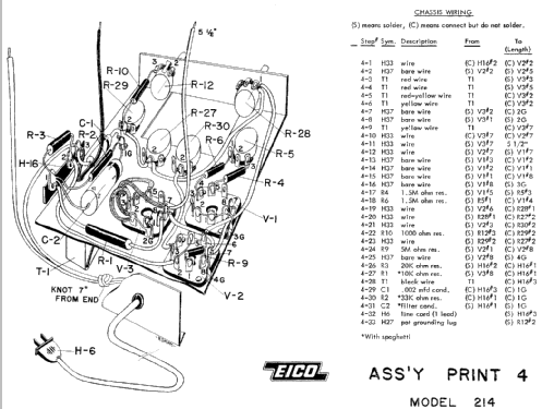 Electronic Voltmeter/Ohmmeter 214; EICO Electronic (ID = 2624829) Equipment