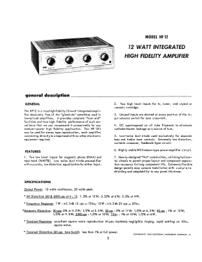 HF-12 ; EICO Electronic (ID = 2940079) Ampl/Mixer