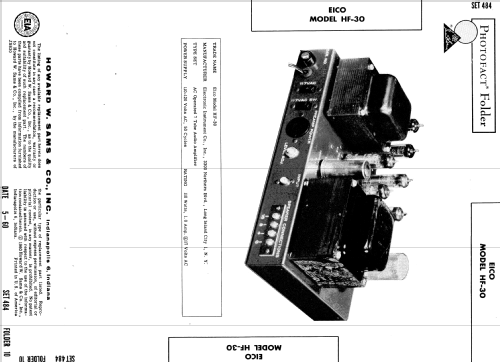 HF-30 ; EICO Electronic (ID = 569242) Ampl/Mixer