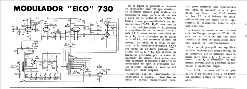 Modulator-Driver 730; EICO Electronic (ID = 840836) Amateur-D