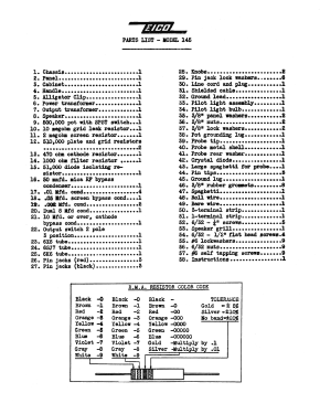 Multi-Signal Tracer 145; EICO Electronic (ID = 2941730) Equipment