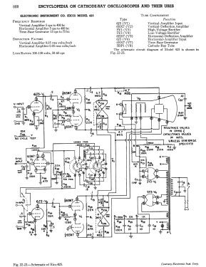 Oscilloscope 425; EICO Electronic (ID = 2940513) Equipment