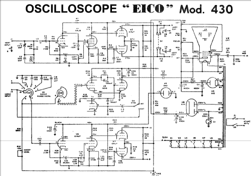 Oscilloscope 430; EICO Electronic (ID = 669033) Equipment