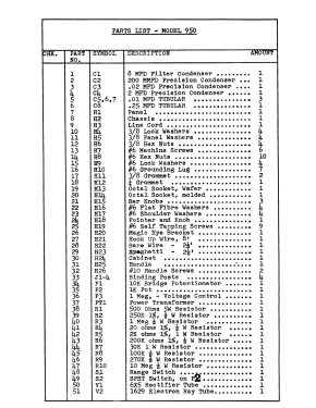 Resistance-Capacitance-Comparator-Bridge 950B; EICO Electronic (ID = 2943993) Equipment