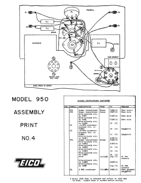 Resistance-Capacitance-Comparator-Bridge 950B; EICO Electronic (ID = 2943998) Equipment