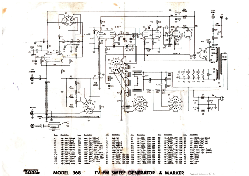 TV-FM Sweep Generator and Marker 368; EICO Electronic (ID = 2428748) Equipment