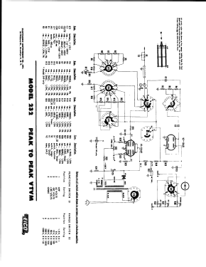 Peak-To-Peak VTVM Kit 232-K; EICO Electronic (ID = 2939830) Kit