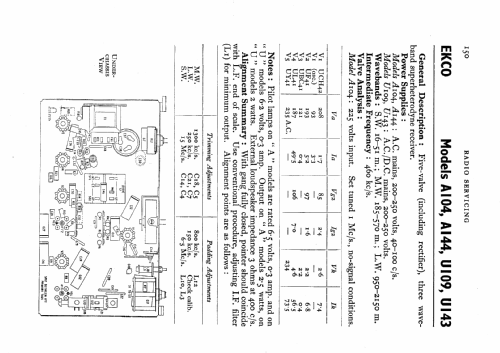 A144; Ekco, E.K.Cole Ltd.; (ID = 530631) Radio