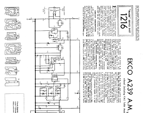 A239; Ekco, E.K.Cole Ltd.; (ID = 1027880) Radio