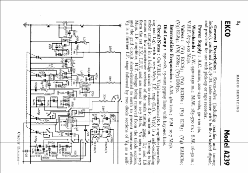 A239; Ekco, E.K.Cole Ltd.; (ID = 554177) Radio