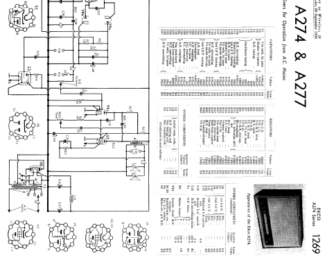 A277; Ekco, E.K.Cole Ltd.; (ID = 2285514) Radio