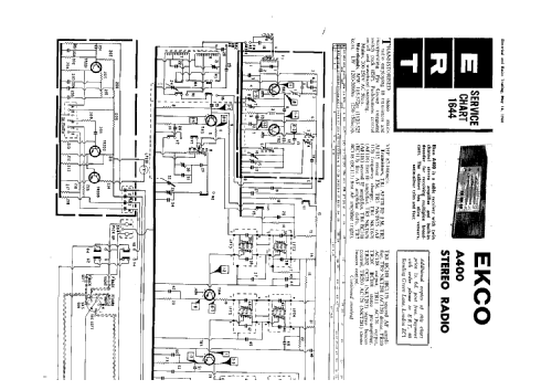 A 400; Ekco, E.K.Cole Ltd.; (ID = 1335645) Radio