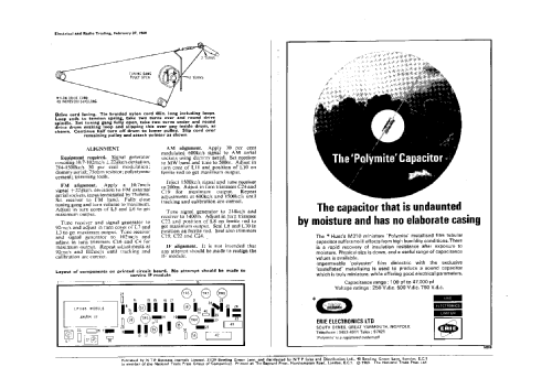 FM/AM Radio A401; Ekco, E.K.Cole Ltd.; (ID = 1335650) Radio