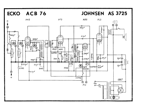 ACB76; Ekco, E.K.Cole Ltd.; (ID = 571055) Radio