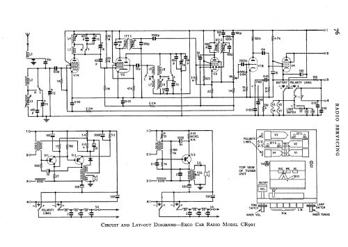 CR901; Ekco, E.K.Cole Ltd.; (ID = 581046) Car Radio