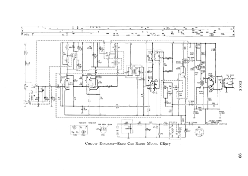 CR917; Ekco, E.K.Cole Ltd.; (ID = 646831) Car Radio