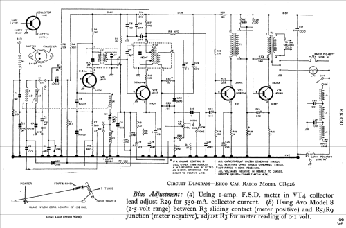 CR926; Ekco, E.K.Cole Ltd.; (ID = 764950) Car Radio