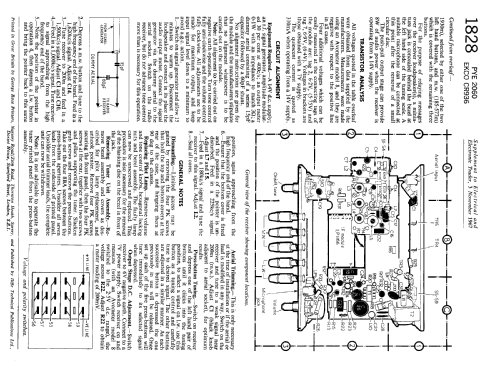 Escort CR936; Ekco, E.K.Cole Ltd.; (ID = 2308540) Car Radio