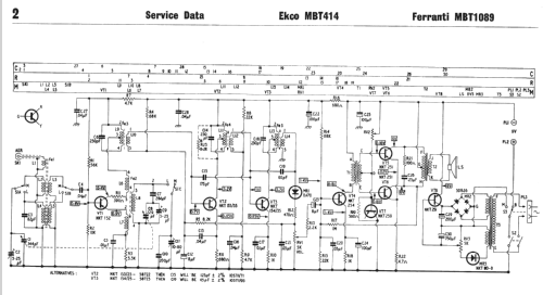 MBT414; Ekco, E.K.Cole Ltd.; (ID = 343755) Radio