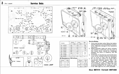 MBT414; Ekco, E.K.Cole Ltd.; (ID = 343756) Radio