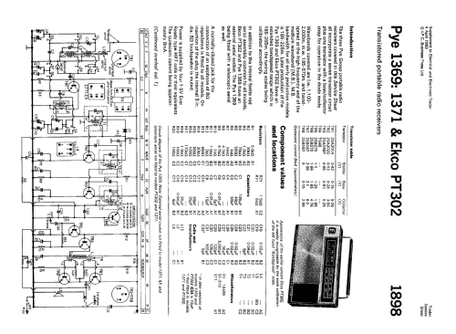 PT302; Ekco, E.K.Cole Ltd.; (ID = 2308247) Radio