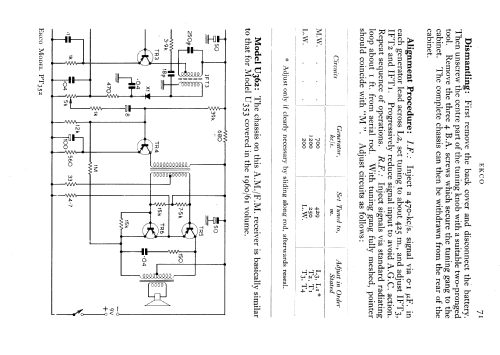 PT352; Ekco, E.K.Cole Ltd.; (ID = 596706) Radio