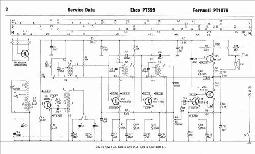 PT399; Ekco, E.K.Cole Ltd.; (ID = 233736) Radio