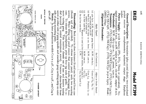 PT399; Ekco, E.K.Cole Ltd.; (ID = 646842) Radio