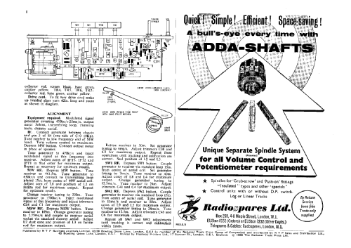 PT 843; Ekco, E.K.Cole Ltd.; (ID = 1336333) Radio