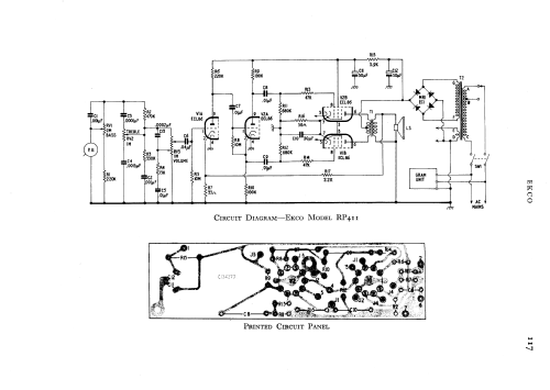 RP411; Ekco, E.K.Cole Ltd.; (ID = 721046) R-Player