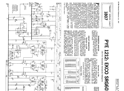 Stereo Radiogram SRG601; Ekco, E.K.Cole Ltd.; (ID = 2308584) Radio