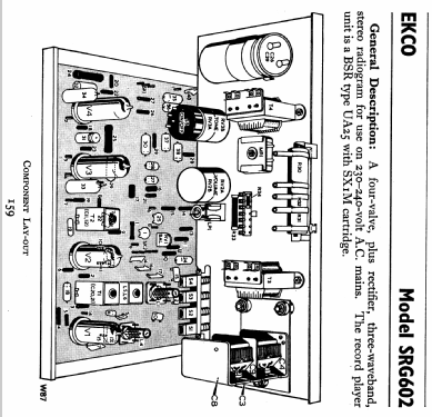 SRG602; Ekco, E.K.Cole Ltd.; (ID = 810044) Radio