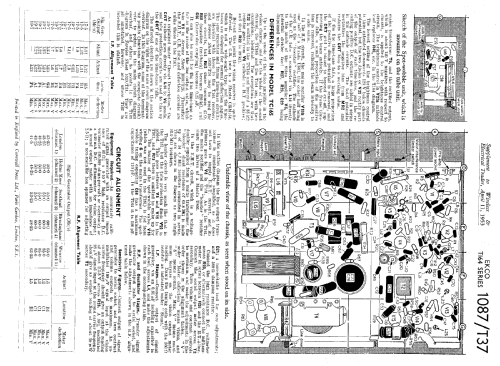 TC165; Ekco, E.K.Cole Ltd.; (ID = 1021627) Television