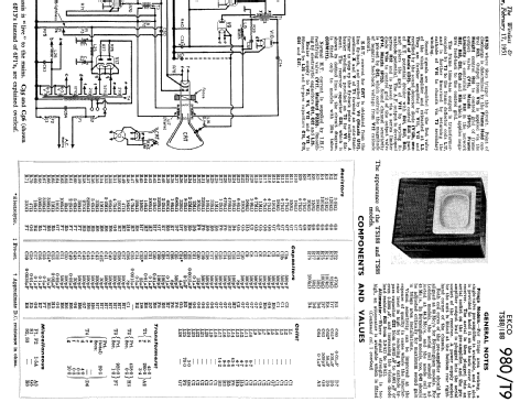 TS1114; Ekco, E.K.Cole Ltd.; (ID = 2279547) Television