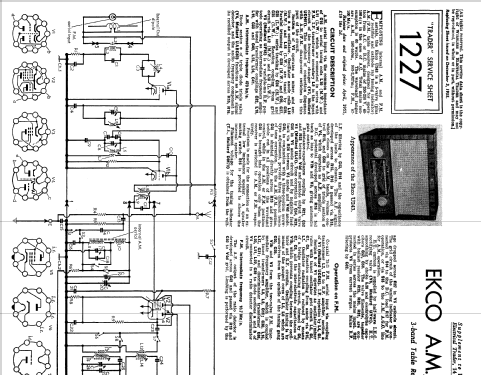 U243; Ekco, E.K.Cole Ltd.; (ID = 2284937) Radio