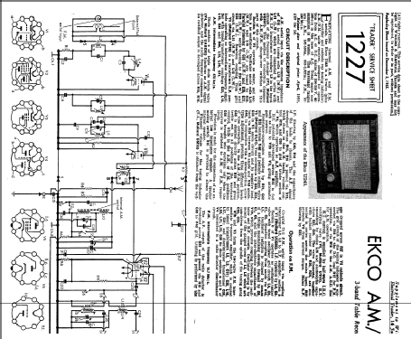 U243; Ekco, E.K.Cole Ltd.; (ID = 229448) Radio