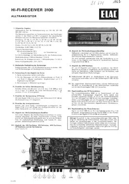 3100T Körting Ch= 28678; Elac Electroacustic (ID = 2980972) Radio