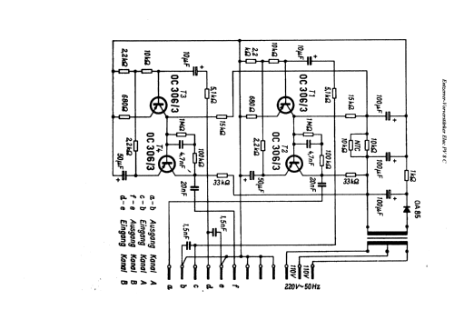 Stereo-Entzerrer-Vorverstärker PV8C; Elac Electroacustic (ID = 204823) Verst/Mix