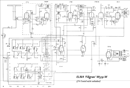 Filigran W579M; Elbia GmbH; (ID = 120899) Radio