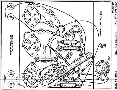 245 Amplifier ; Electrad Inc.; New (ID = 1189332) Ampl/Mixer