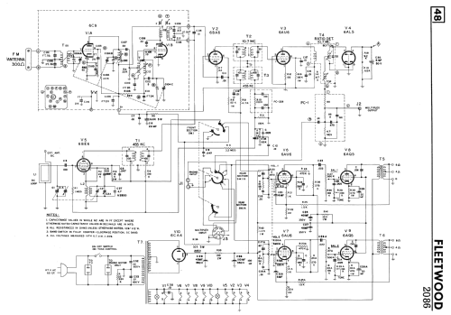 Fleetwood 2086 ; Electrical Products (ID = 2324916) Radio