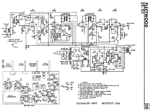 Fleetwood 25-50; Electrical Products (ID = 2147960) Radio