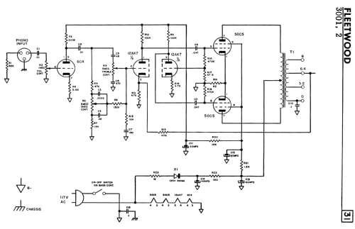 Fleetwood 3001; Electrical Products (ID = 2759453) Ampl/Mixer