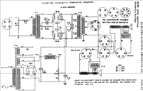 Amplifier A3041; Electro Acoustic (ID = 1192721) Ampl/Mixer