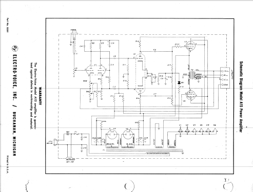 A15 ; Electro-Voice Inc.; (ID = 1389804) Ampl/Mixer