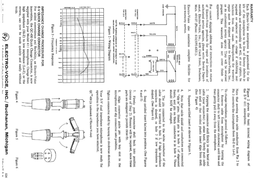 Mercury 611 ; Electro-Voice Inc.; (ID = 1765678) Micrófono/PU